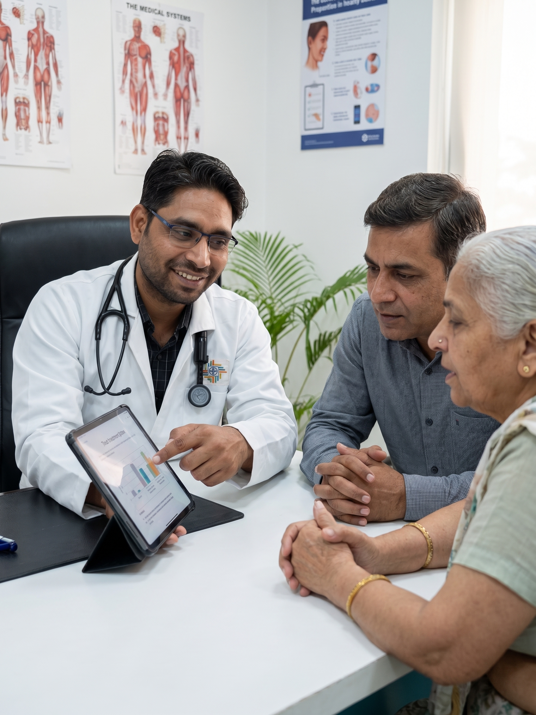 Medical team planning pre-operative optimization